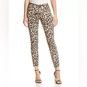 Paige Verdugo Ankle Sahara Leopard 26 Skinny Jeans